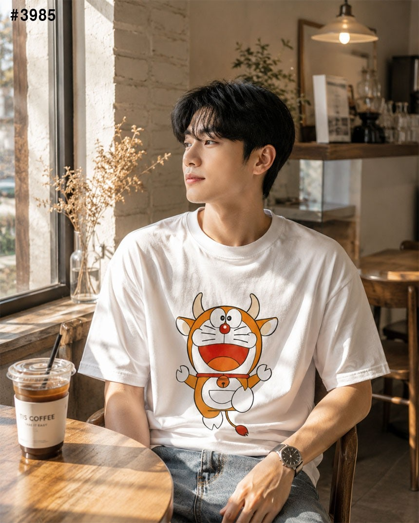 구찌-상의-국내배송 도라에몽 콜라보 캡슐 켈렉션 티셔츠