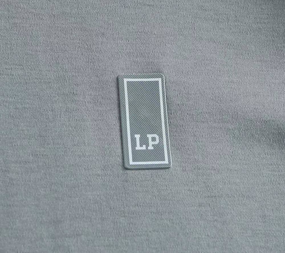 로로피아나-상의-국내배송 LP와펜로고 실크라운드 티셔츠