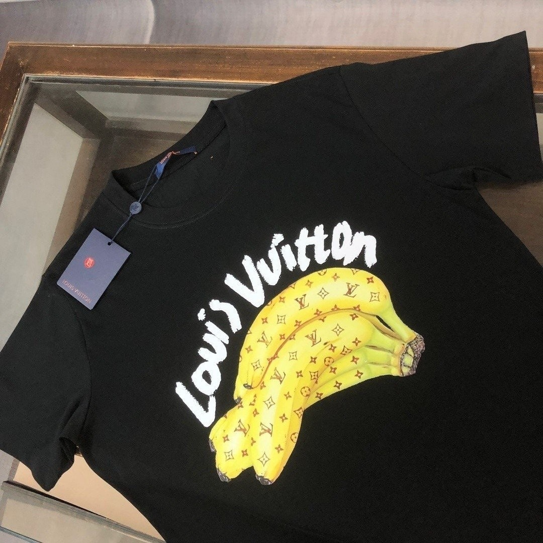 루이비통-상의-국내배송 banana반팔티