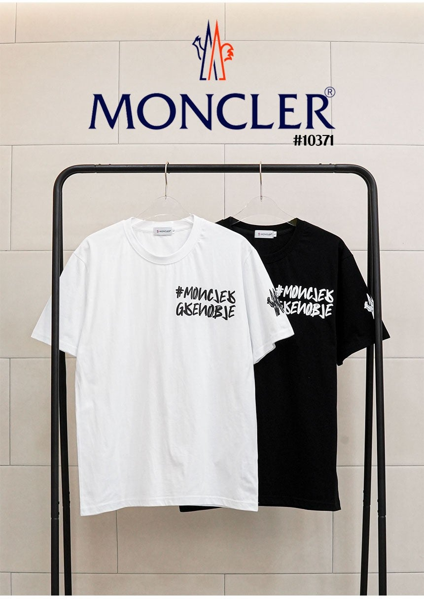 몽클레어-상의-국내배송 그래비티 레터링 반팔 티셔츠