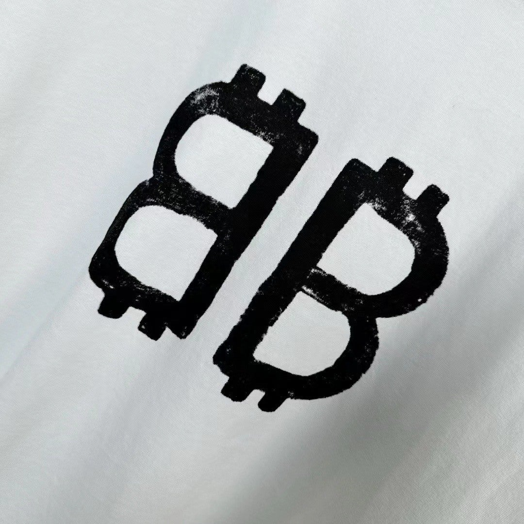 발렌시아가-상의-국내배송 BB로고 티셔츠