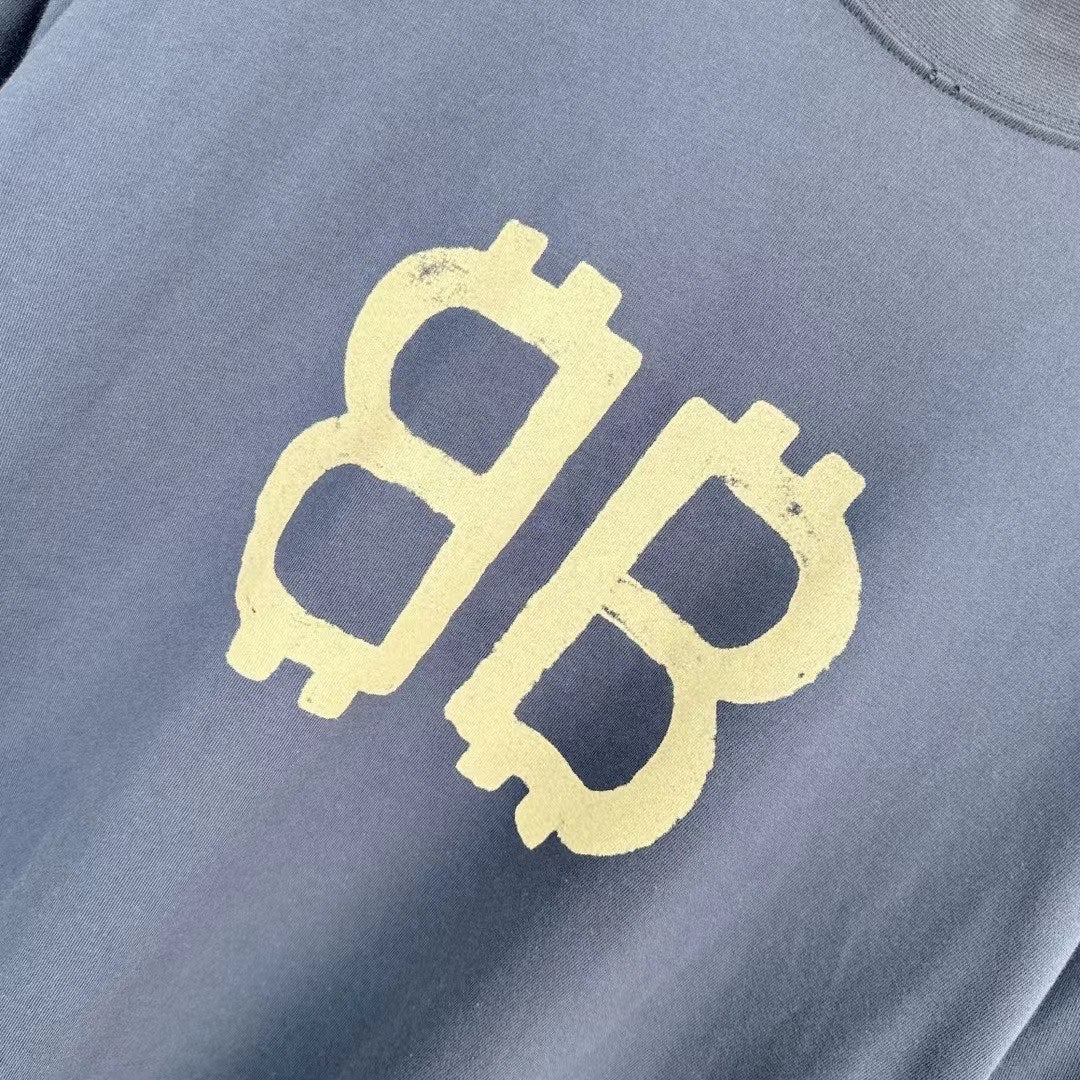 발렌시아가-상의-국내배송 BB로고 티셔츠