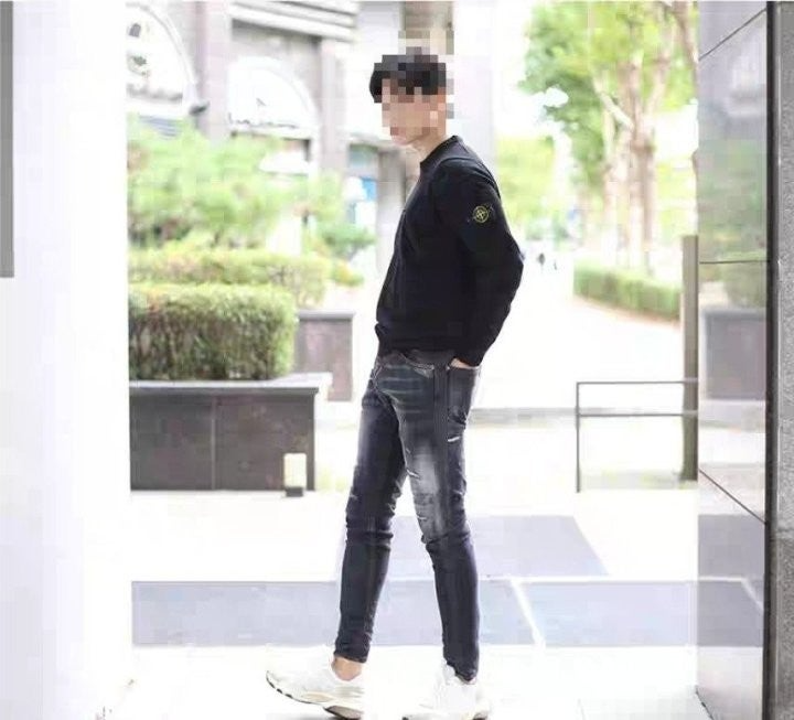 스톤아일랜드-상의-국내배송 와펜패치 컴퍼스로고 스웨터