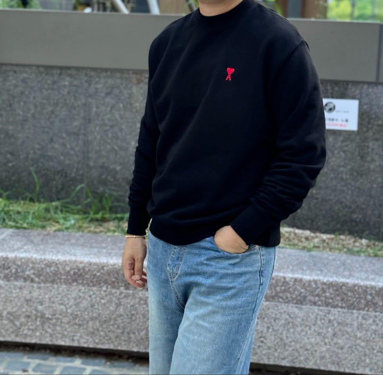 아디다스-상의-국내배송 레드 드 꾀흐 스웨트 셔츠