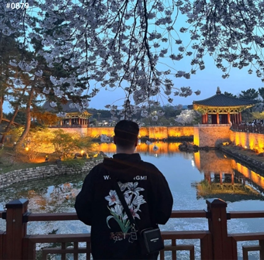 우영미-상의-국내배송 언디스커버리드 플라워 프린트 후드