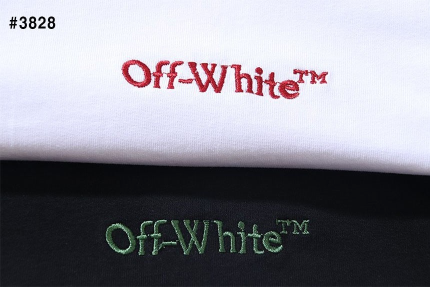 오프화이트-상의-국내배송 OFF-23FW HD 미디어 수입 반팔티셔츠