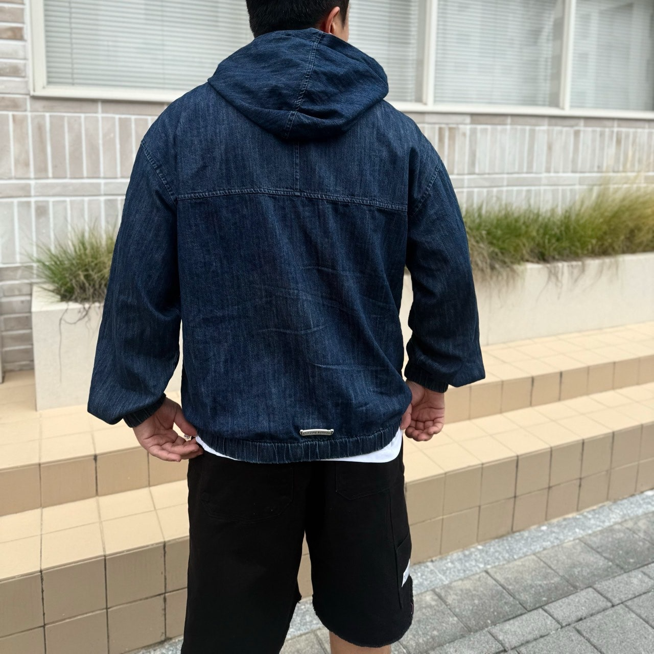 크롬하츠-상의-국내배송 데님 아노락