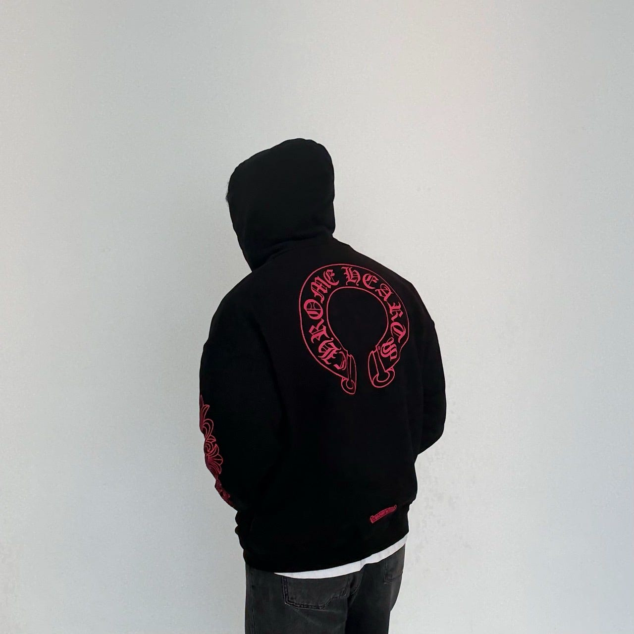 크롬하츠-상의-국내배송 홀스슈 후드 집업