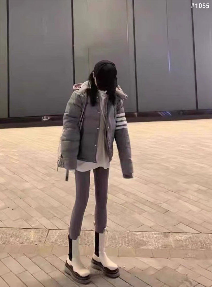 톰브라운-상의-국내배송 다운필드 매르 나일론 4바 보머 자켓