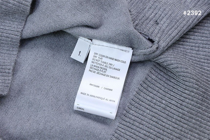 톰브라운-상의-국내배송 밀라노 사선 완장 라운드 니트