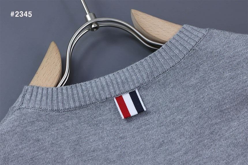 톰브라운-상의-국내배송 밀라노 암밴드 라운드 니트