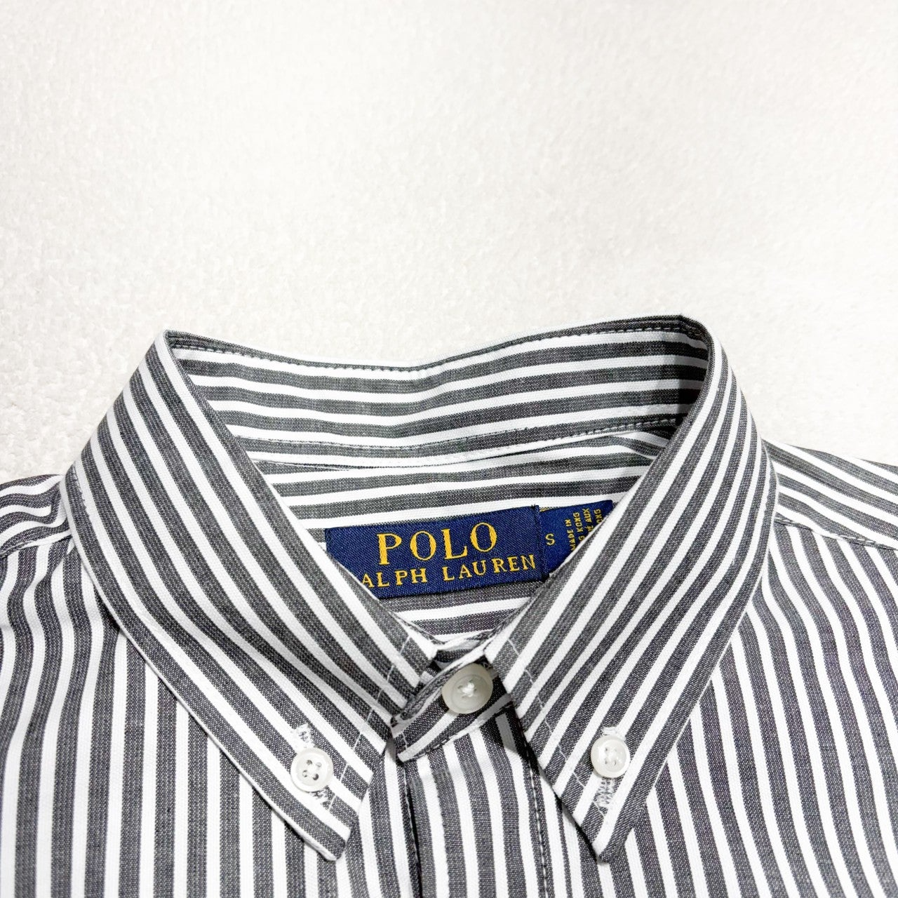 폴로랄프로렌-상의-국내배송 POLO 린넨 스트라이프 반팔셔츠