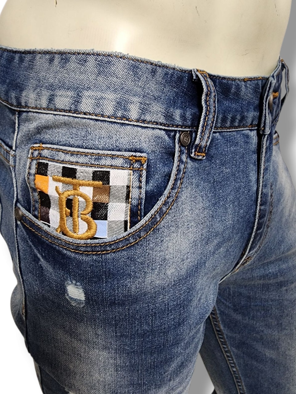 버버리-하의-국내배송 클래식 청바지