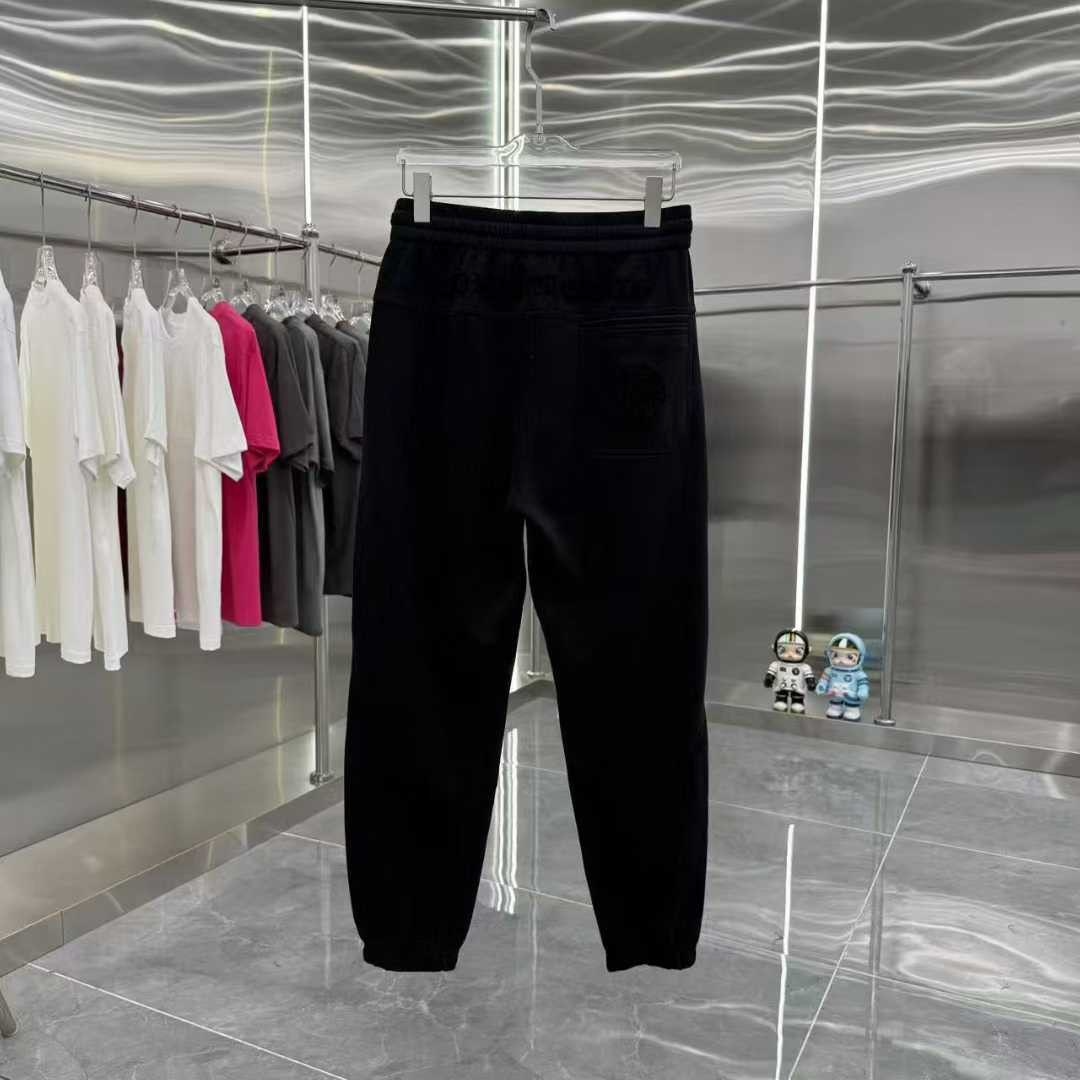 크롬하츠-하의-국내배송 자수로고 워싱 와이드 조거팬츠