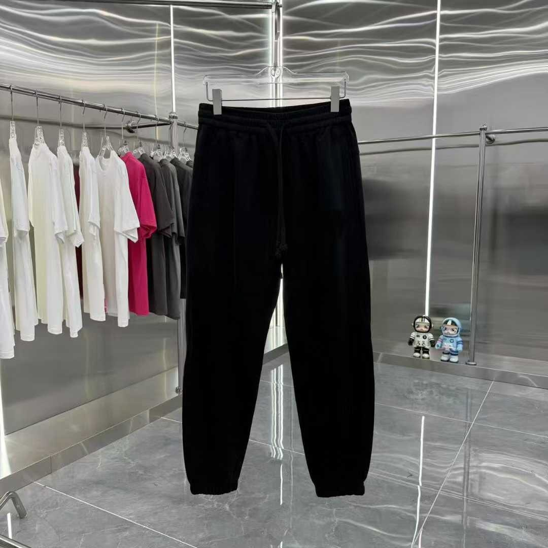 크롬하츠-하의-국내배송 자수로고 워싱 와이드 조거팬츠