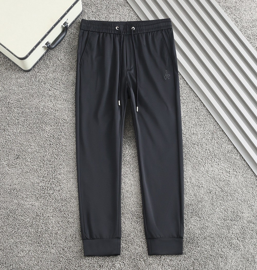 프라다-하의-국내배송 휴먼파츠로고 조거팬츠
