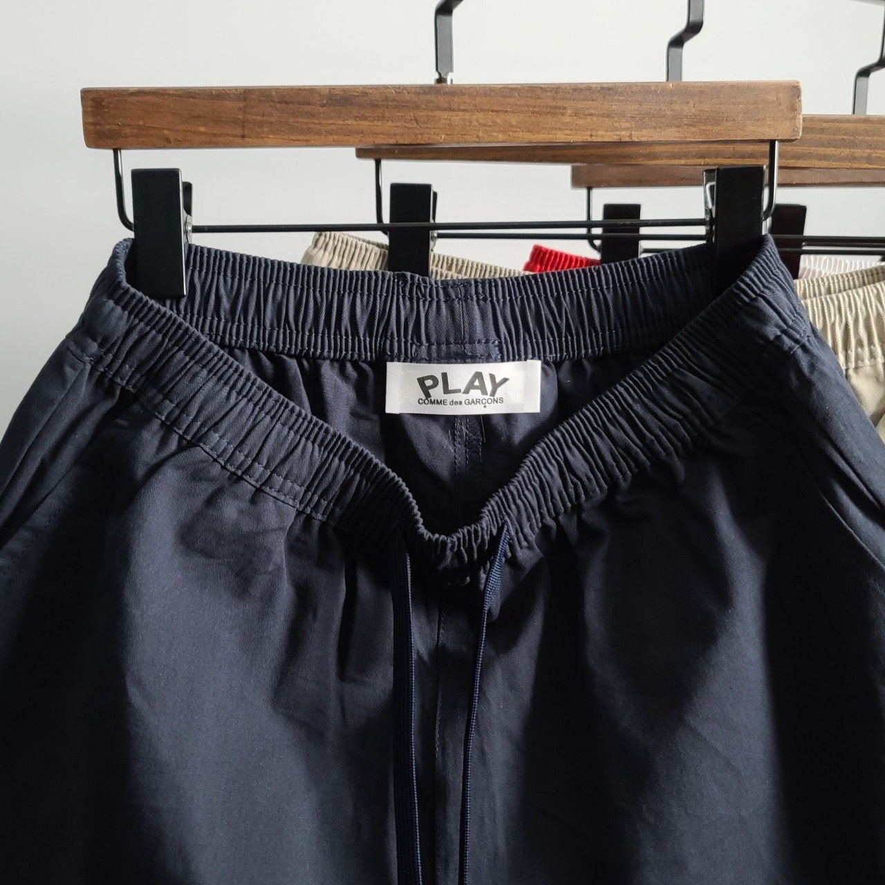 꼼데가르송-하의-국내배송 화이트와펜 5부 팬츠