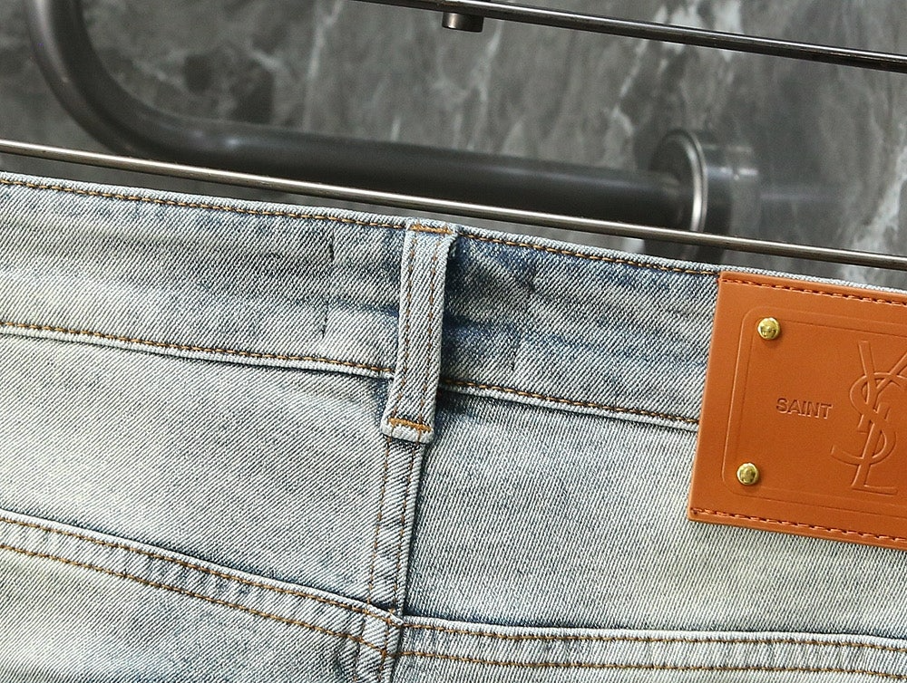생로랑-하의-국내배송 2026ss 수입최고급 커스텀 청바지