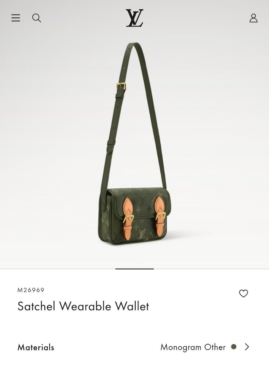 루이비통-가방-국내배송 Satchel Wearable Wallet