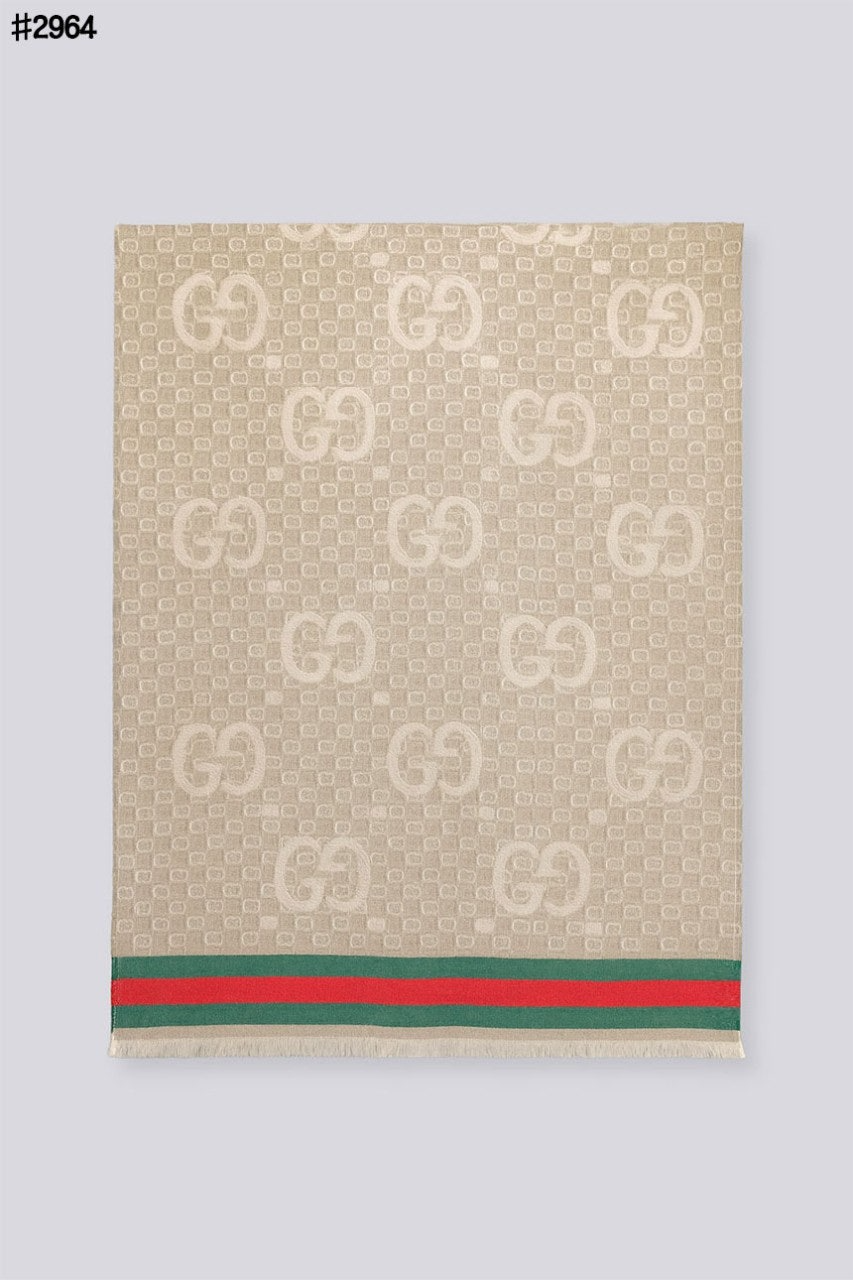 구찌-머플러-국내배송 GG 자카드 웹 스트라이프 숄 머플러