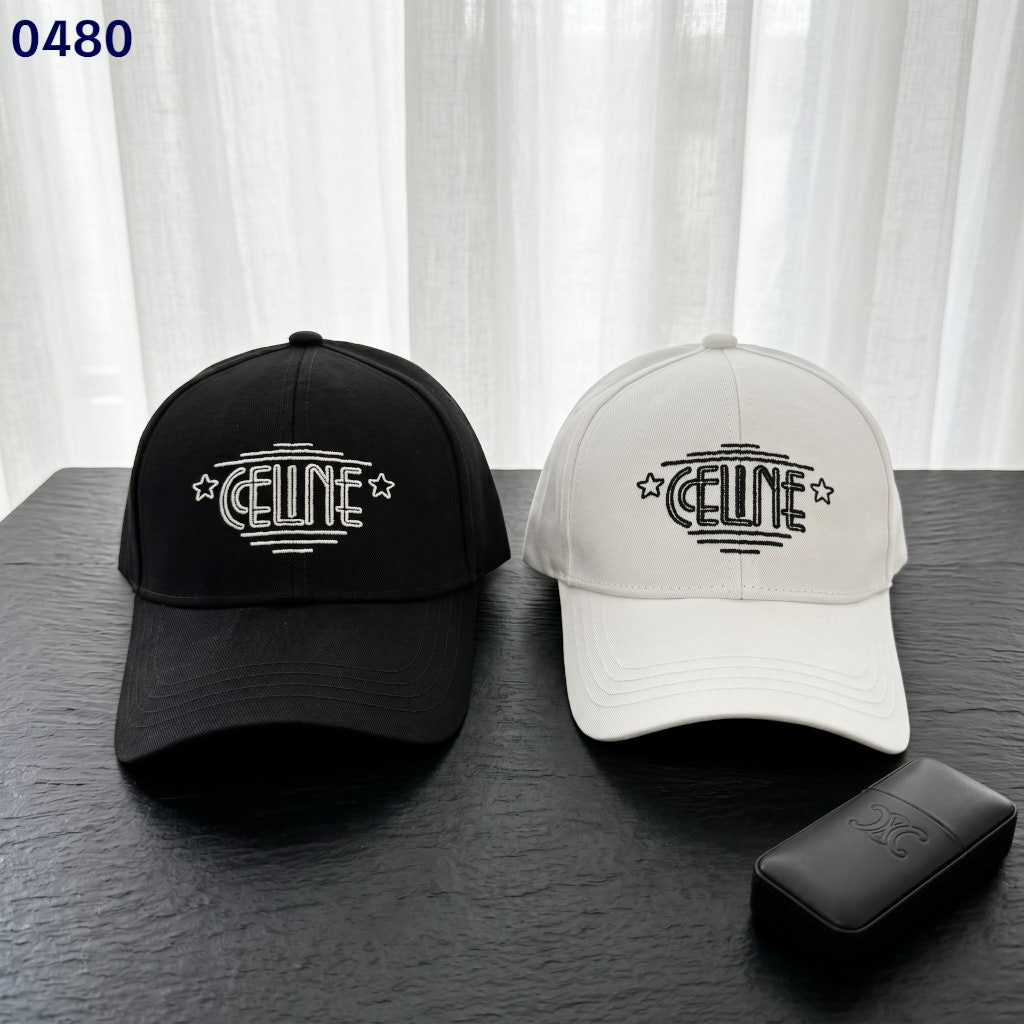 셀린느-모자-국내배송 디테일 자수 로고 볼캡 모자