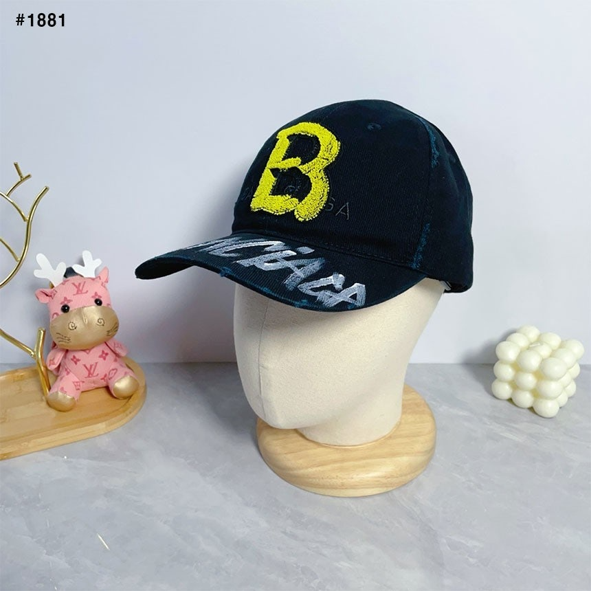 발렌시아가-모자-국내배송 업사이클 볼캡