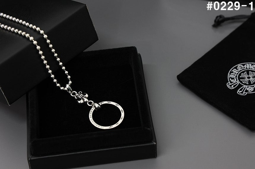 크롬하츠-목걸이-국내배송 NTFL 스페이서링 펜던트 목걸이
