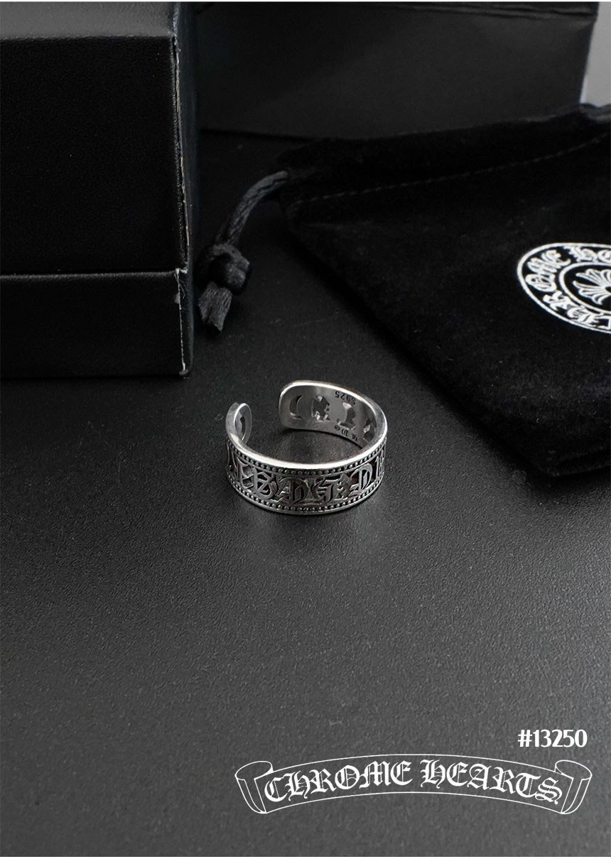 크롬하츠-반지-국내배송 스크롤 라벨 링