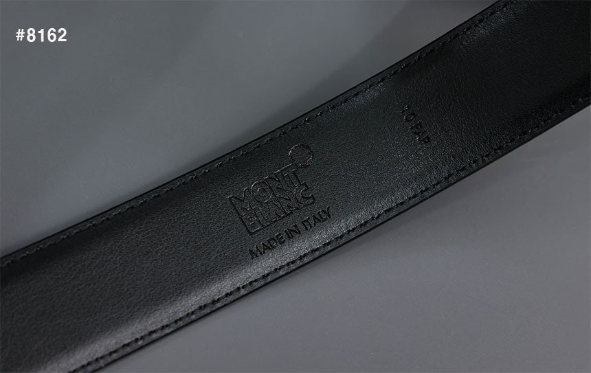 몽블랑-벨트-국내배송 커스텀 사피아노 스퀘어 버클 벨트