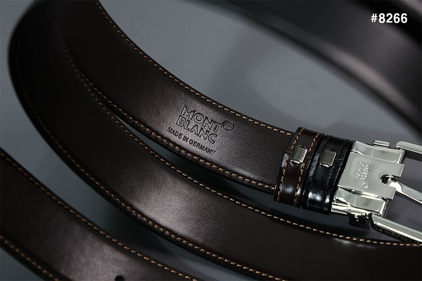 몽블랑-벨트-국내배송 홀슈스 스퀘어 리버서블 양면 벨트