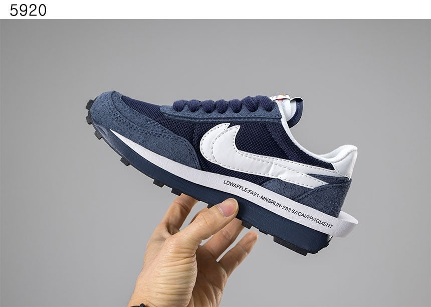 나이키-신발-국내배송 LD와플 블랙큰드 블루