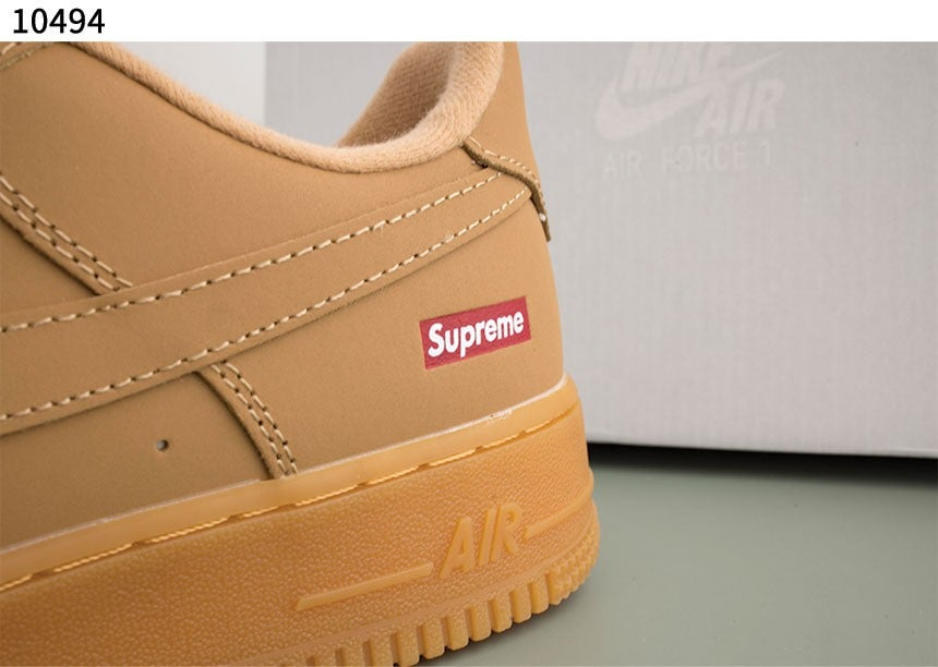나이키-신발-국내배송 Supreme Air Force 1 Low Flax