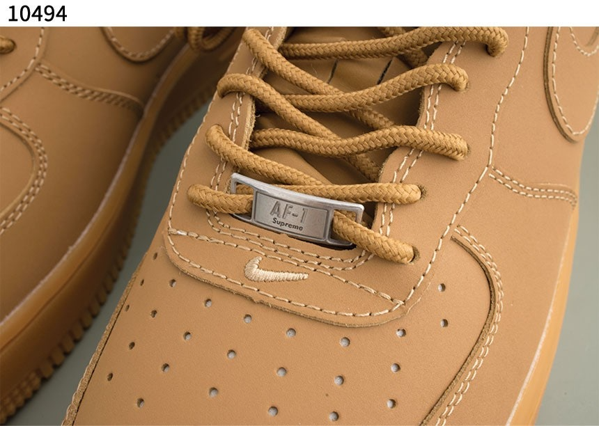나이키-신발-국내배송 Supreme Air Force 1 Low Flax