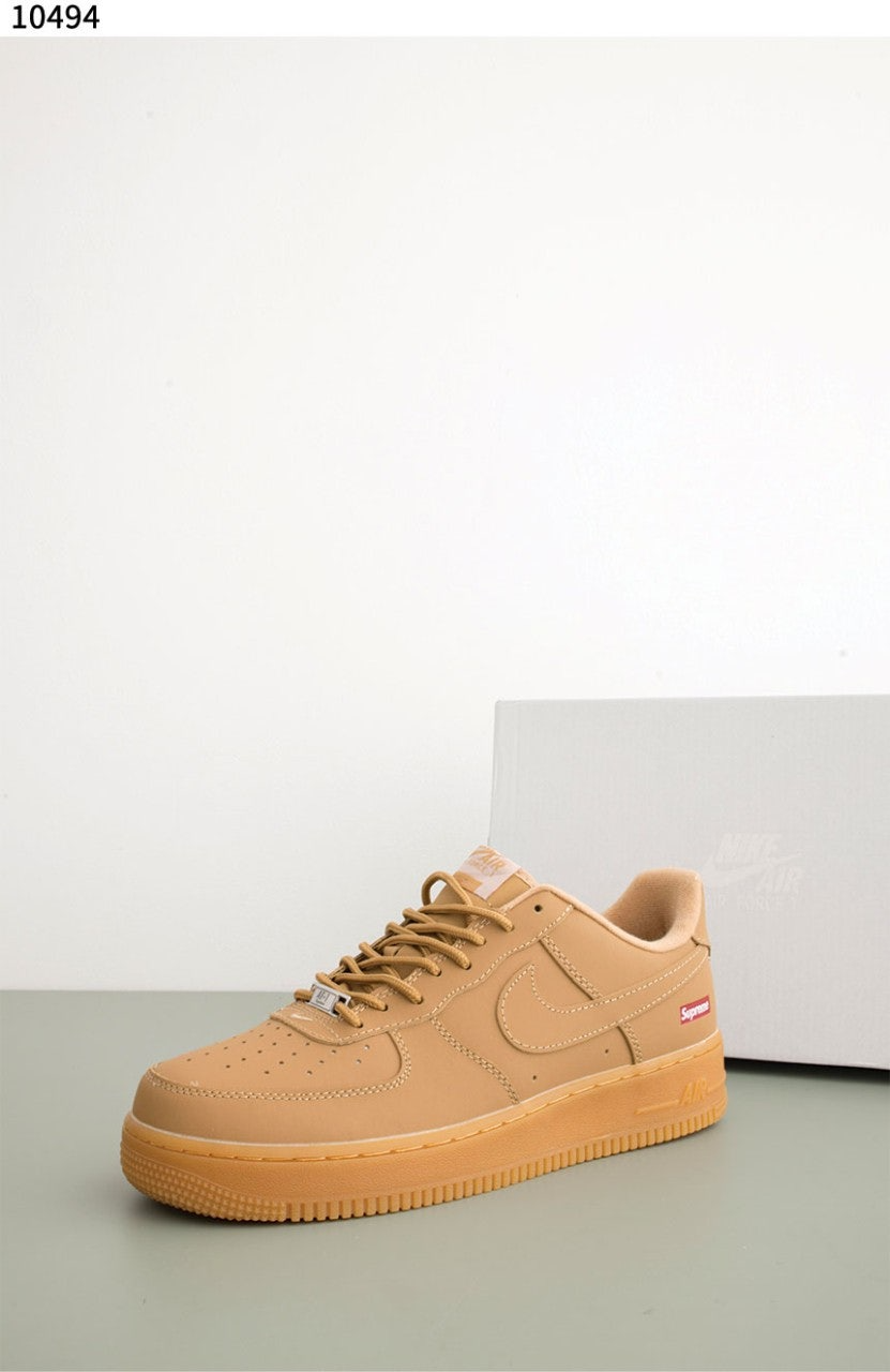 나이키-신발-국내배송 Supreme Air Force 1 Low Flax