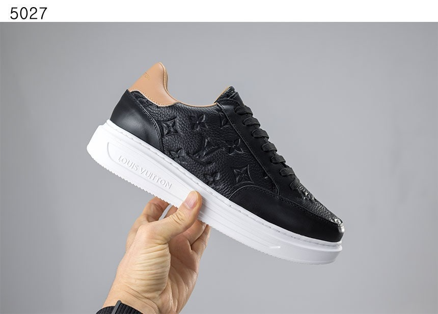 루이비통-신발-국내배송 비버리힐스 블랙 스니커즈