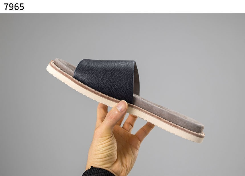 브루넬로쿠치넬리-신발-국내배송 싱글 스트랩 suede슬리퍼
