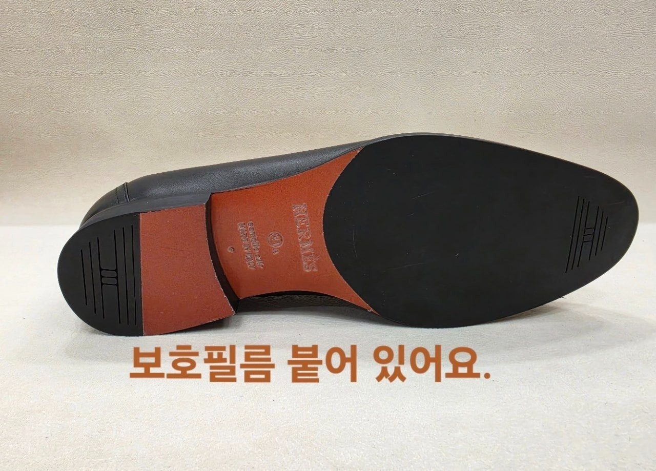 에르메스-신발-국내배송 소가죽 지오바니 로퍼