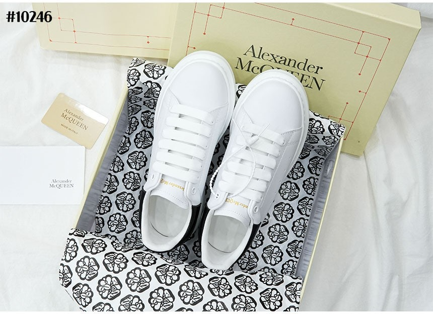 알렉산더왕-신발-국내배송 오버솔 스니커즈 화이트 블랙탭