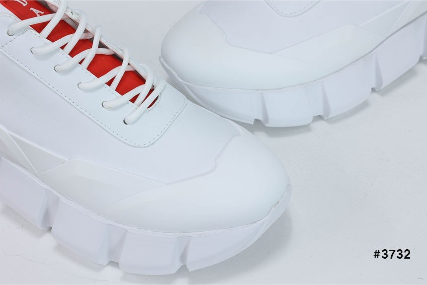 프라다-신발-국내배송 모놀리스 레더 오버솔 스니커즈