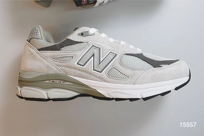 뉴발란스-신발-국내배송 990V3 메이드 인 USA 문빔 그레이
