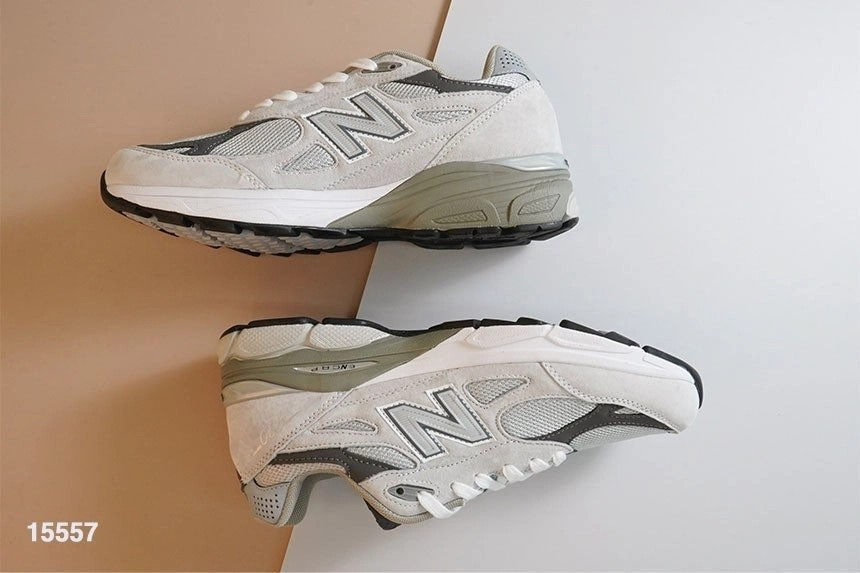 뉴발란스-신발-국내배송 990V3 메이드 인 USA 문빔 그레이