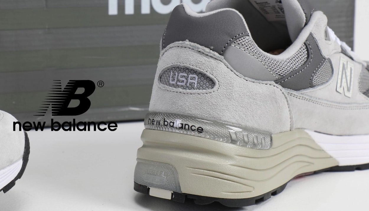 뉴발란스-신발-국내배송 992 메이드 인 USA 코어 그레이 실버 메탈릭