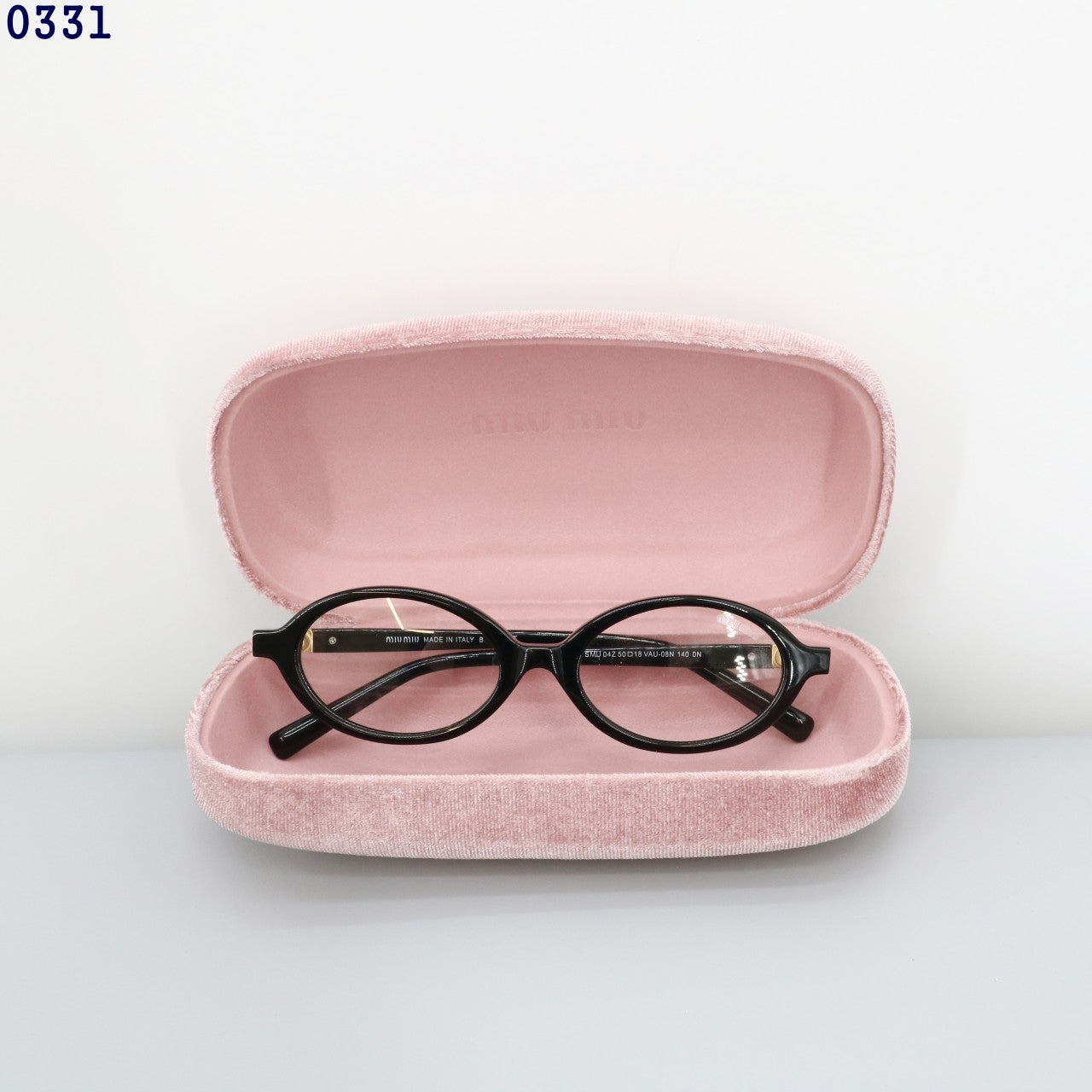 미우미우-안경-국내배송 리가드 안경 블랙 뿔테