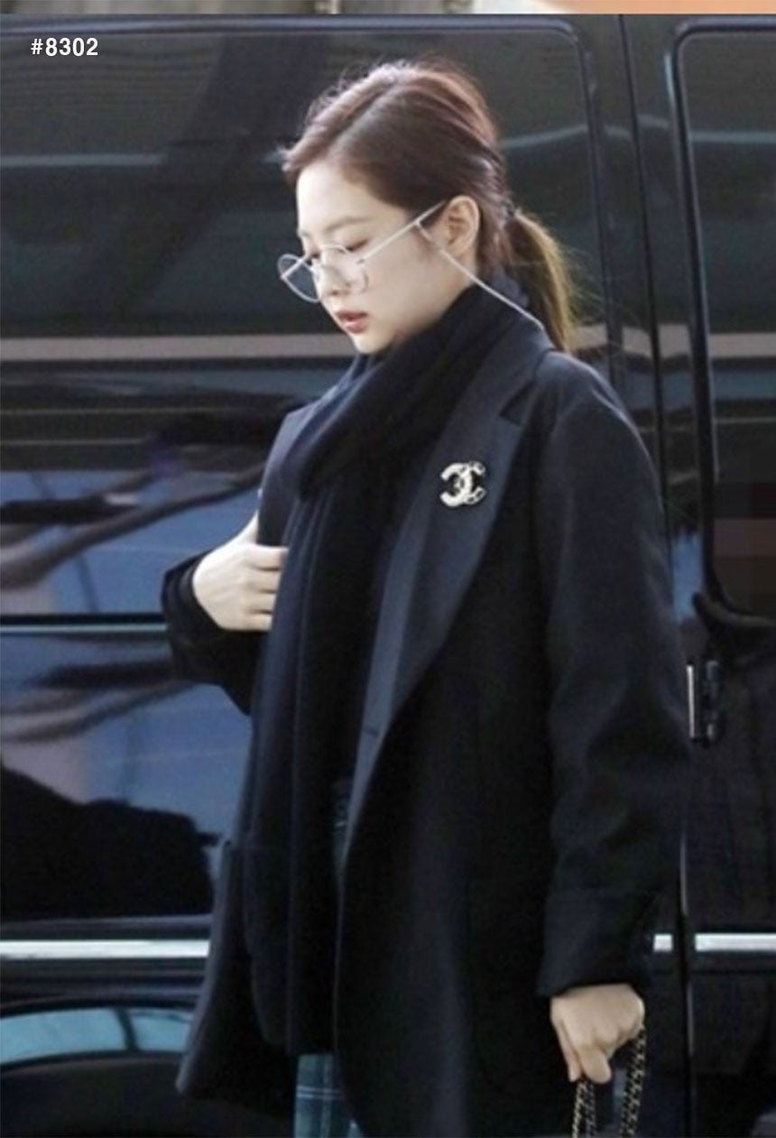 샤넬-안경-국내배송 빈티지 라운드 체인 실버 안경
