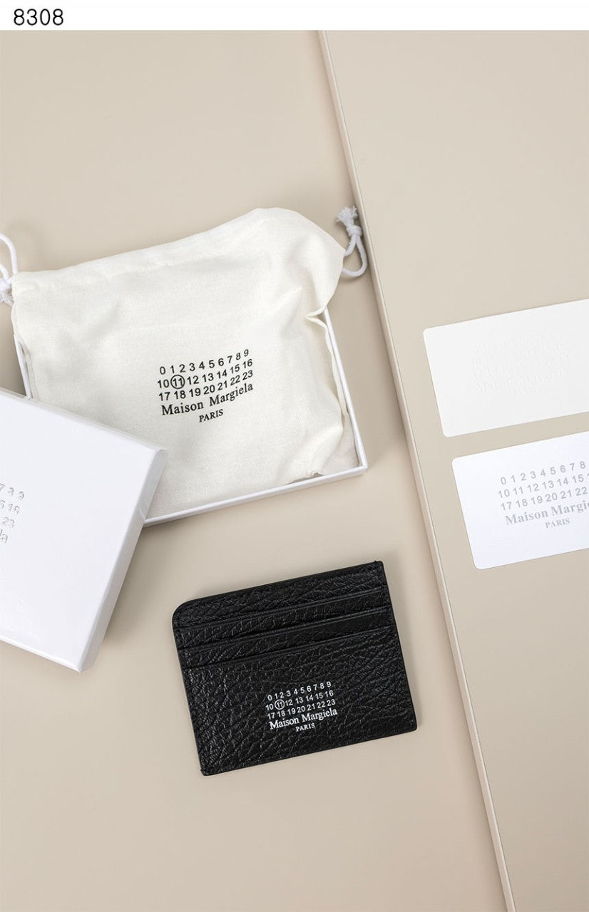 마르지엘라-지갑-국내배송 스티치 넘버링 카드지갑