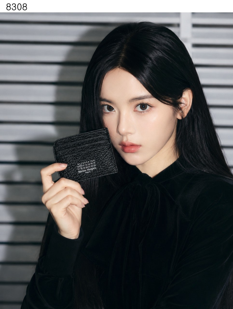 마르지엘라-지갑-국내배송 스티치 넘버링 카드지갑