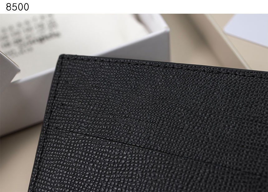 마르지엘라-지갑-국내배송 Money Clip Bovine Leather Wallet