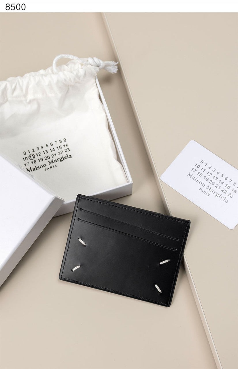 마르지엘라-지갑-국내배송 Money Clip Bovine Leather Wallet