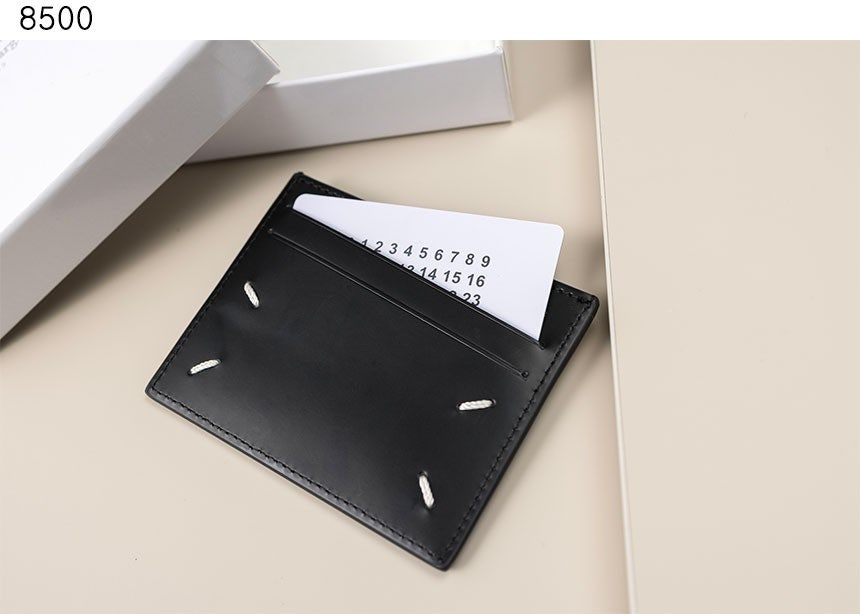 마르지엘라-지갑-국내배송 Money Clip Bovine Leather Wallet