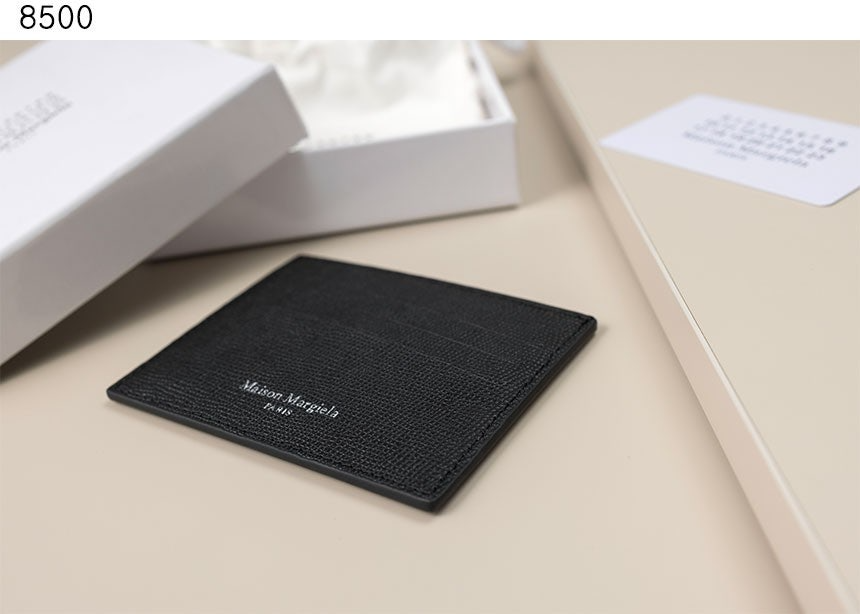 마르지엘라-지갑-국내배송 Money Clip Bovine Leather Wallet